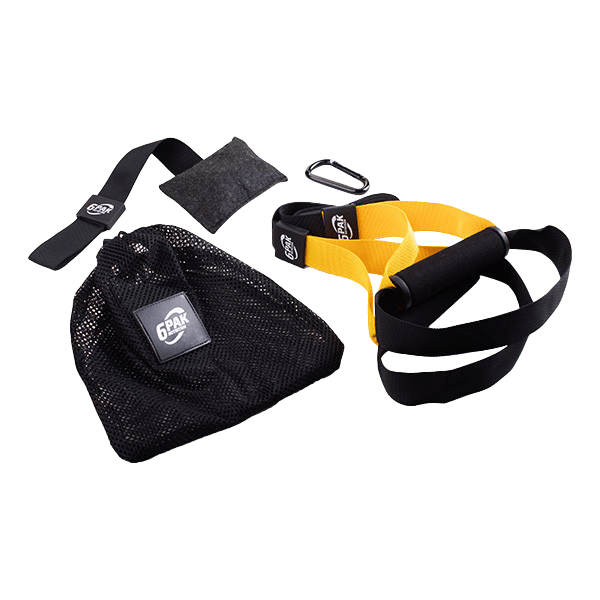 Pasy treningowe - MULTI-WORKOUT Straps P1 012 Yellow - Żółty