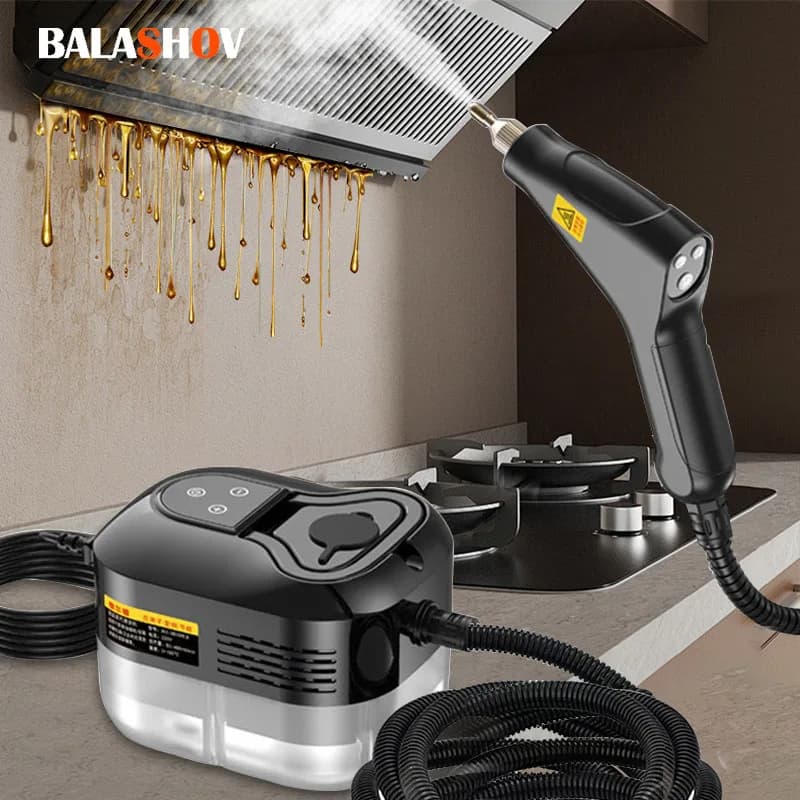 Temperature and Pressure 2500W Handheld High Steam Cleaners Air Conditioner Kitchen Hood Car Steam Clean Floor Steam Cleaning