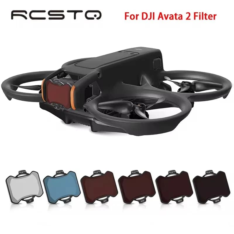 Filtr ND RCSTQ do DJI Avata 2, szklane soczewki optyczne, regulowany zestaw filtrów ND8 ND16 ND32 ND64 UV CPL, akcesoria do obiektywów drona