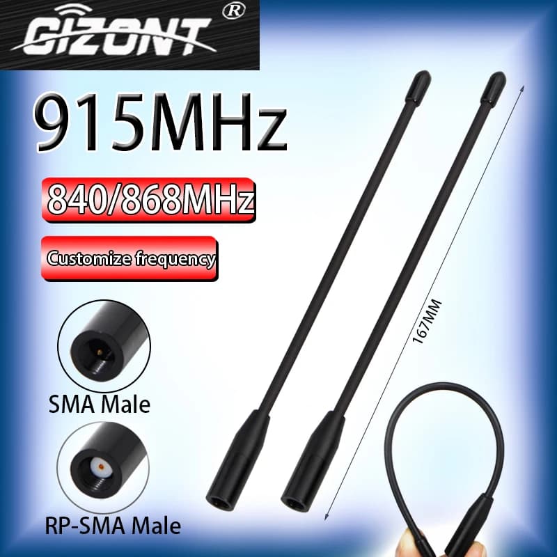 Antena miękka Nb-IoT / LORA do modułów bezprzewodowych UAV, transmisja danych, 840-868-915-923-902-928MHz, antena SMA męska