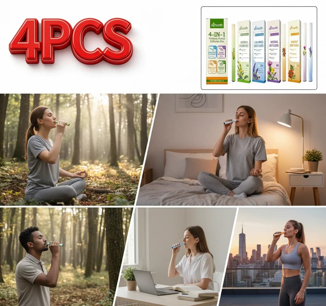 Długopis odświeżający powietrze Relaksacja Sensoryczna Ułatwiająca oddychanie Dobry na duszę Odświeżający zapach Aromaterapia Dyfuzor