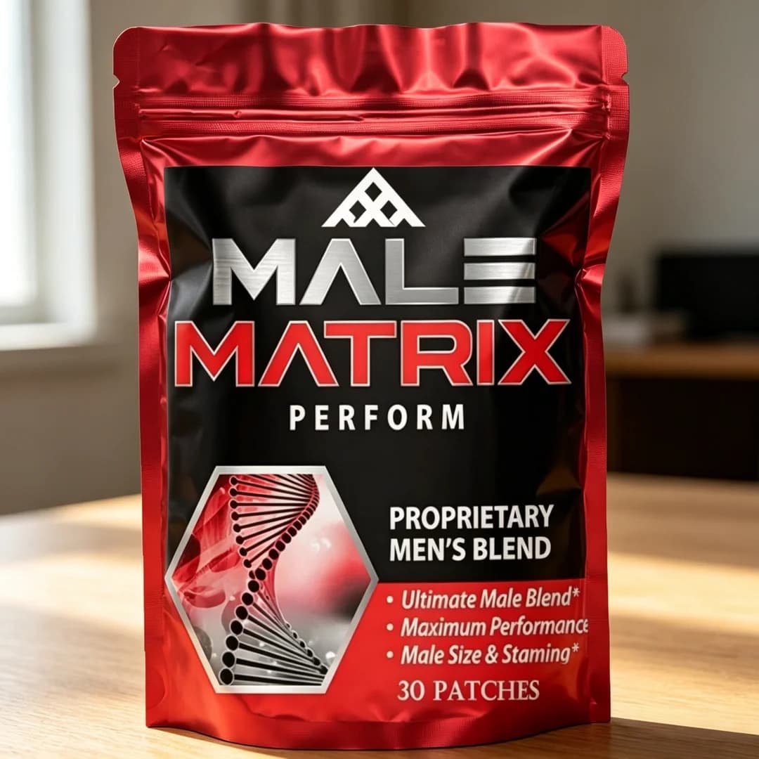 Male Matrix Xl - Tabletki na powiększenie dla mężczyzn - Wzmacniają rozmiar penisa - 60 kapsułek
