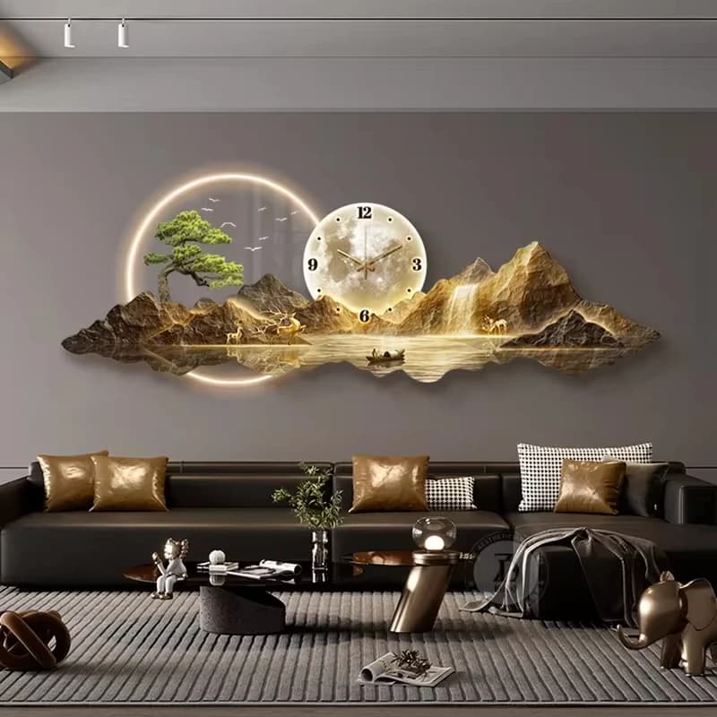 Projekt luksusowe zegary ścienne salon Led estetyczny minimalistyczny zegarek ścienny cicha moda Nordic Horloge Murale dekoracja wnętrz