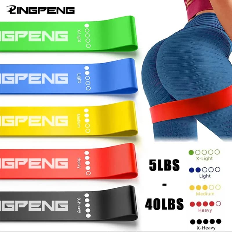 Różne taśmy oporowe Opaska do jogi Fitness Ćwiczenia Trening Opaska napinająca biodra Noga Squat Dance Elastyczna taśma rozciągliwa