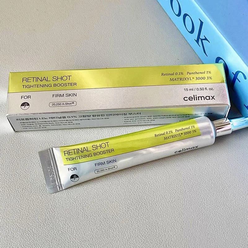 Oryginalny koreański krem Celimax Vita A Retinal do pielęgnacji skóry twarzy i okolic oczu, przeciwzmarszczkowy, rozjaśniający, upiększający