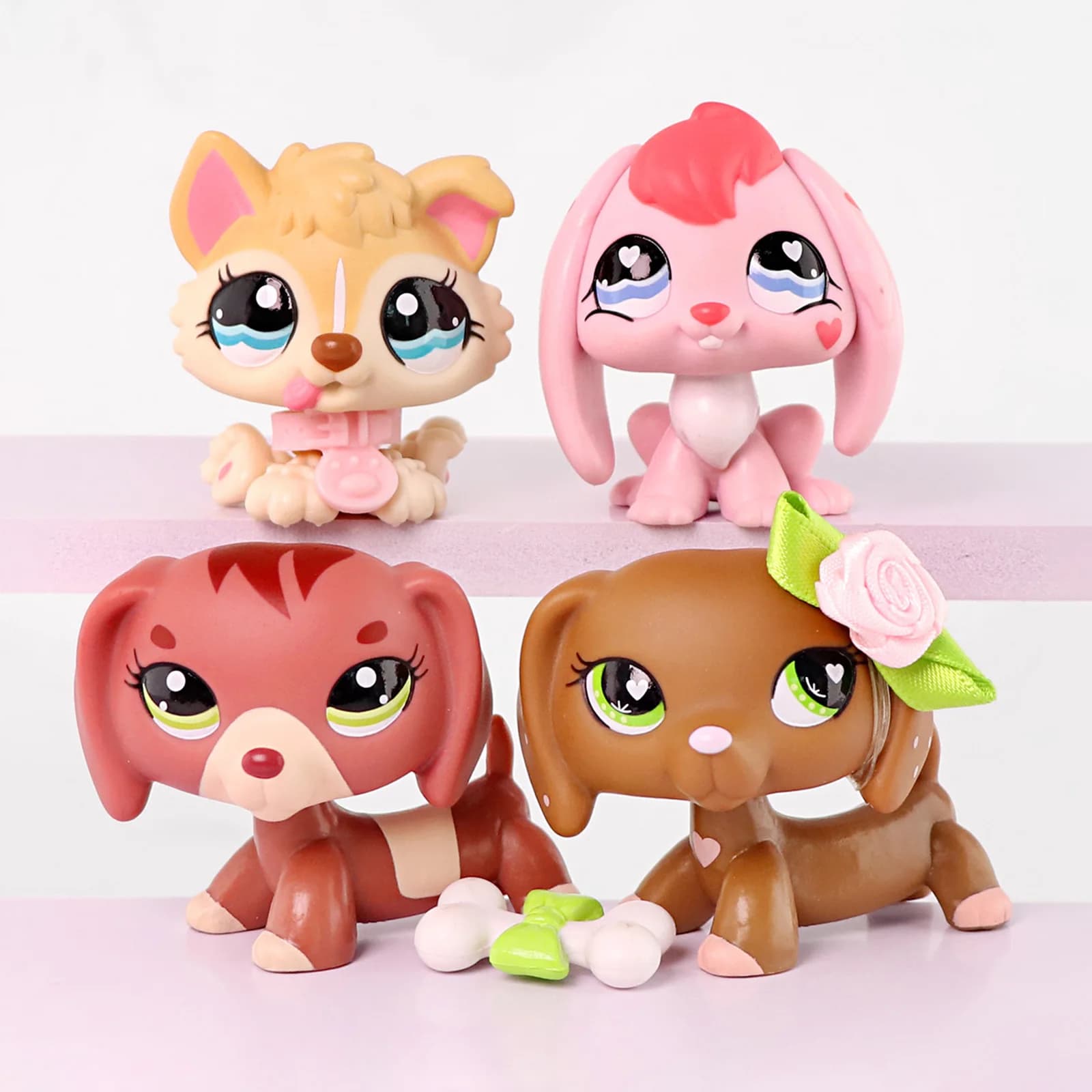 Uroczy sklep zoologiczny Minilpsshop dla kotków, królików i jamników dla zwierząt LPS