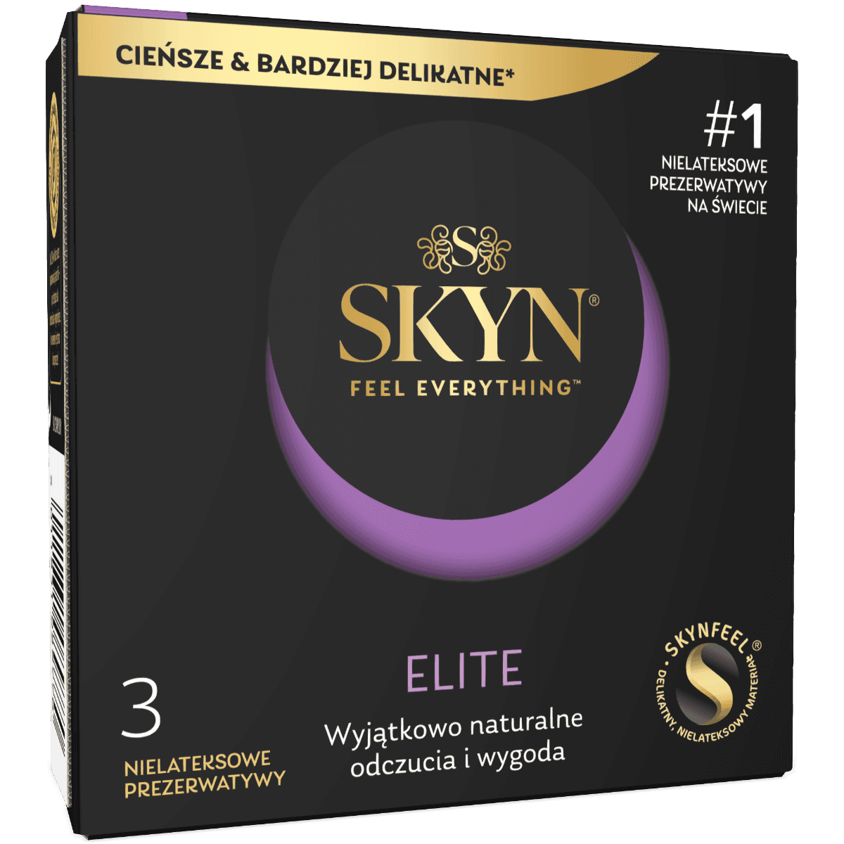 Skyn Elite Prezerwatywy Nielateksowe 3szt