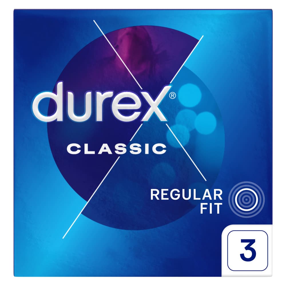 Durex Classic Prezerwatywy klasyczne 3szt.