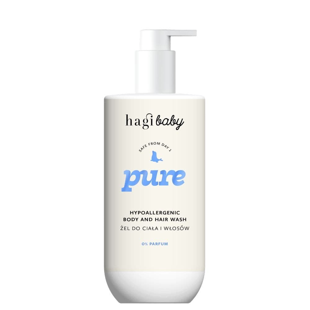 Hagi Baby Pure Hypoallergenic Body and Hair Wash Hipoalergiczny żel do mycia ciała i włosów 300ml