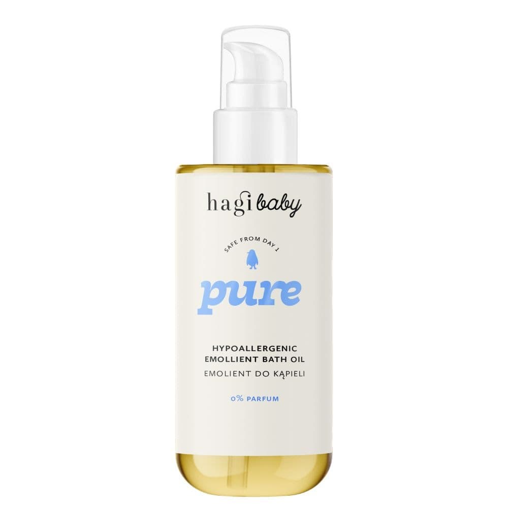 Hagi Baby Pure Hypoallergenic Emollient Bath Oil Hipoalergiczny emolient do kąpieli 200ml