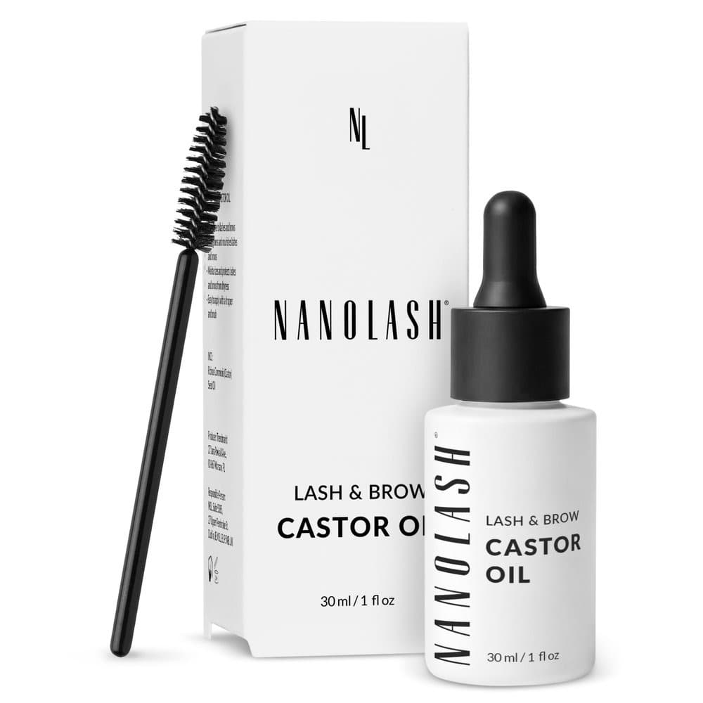 Nanolash Lash &amp; Brow Castor Oil Olejek rycynowy do rzęs i brwi 30ml