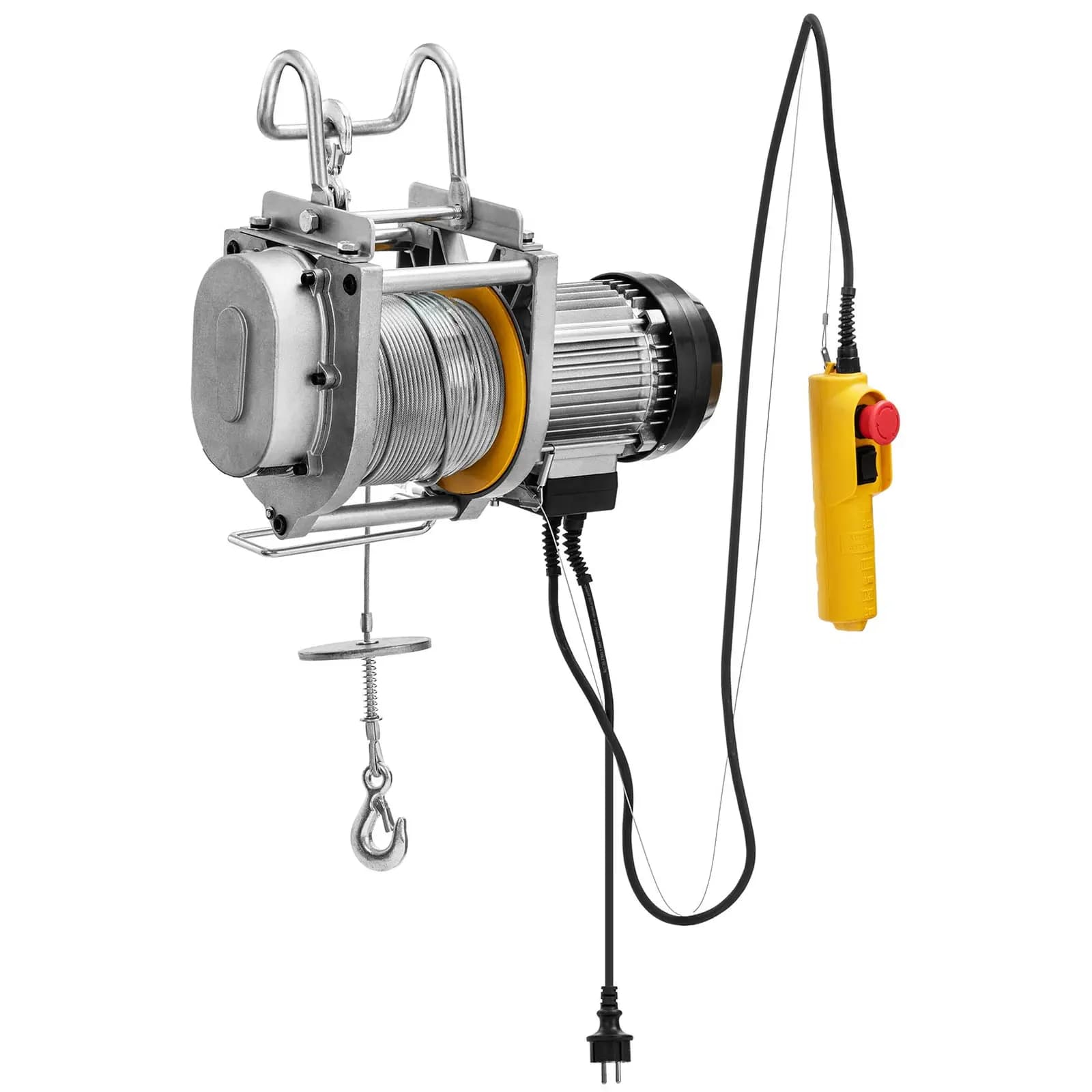 Wciągarka Linowa 1300 W 250 kg 60 m - Elektryczne Wciągarki Linowe by MSW