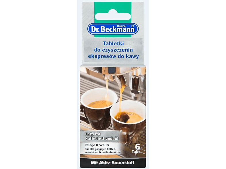 Dr. Beckmann Tabletki czyszczące do ekspresów 6 szt.