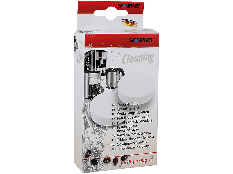 Tabletki do odkamieniania ekspresów SCANPART 2790000845 6 szt.