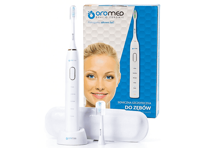 Szczoteczka soniczna OROMED ORO-BRUSH WHITE