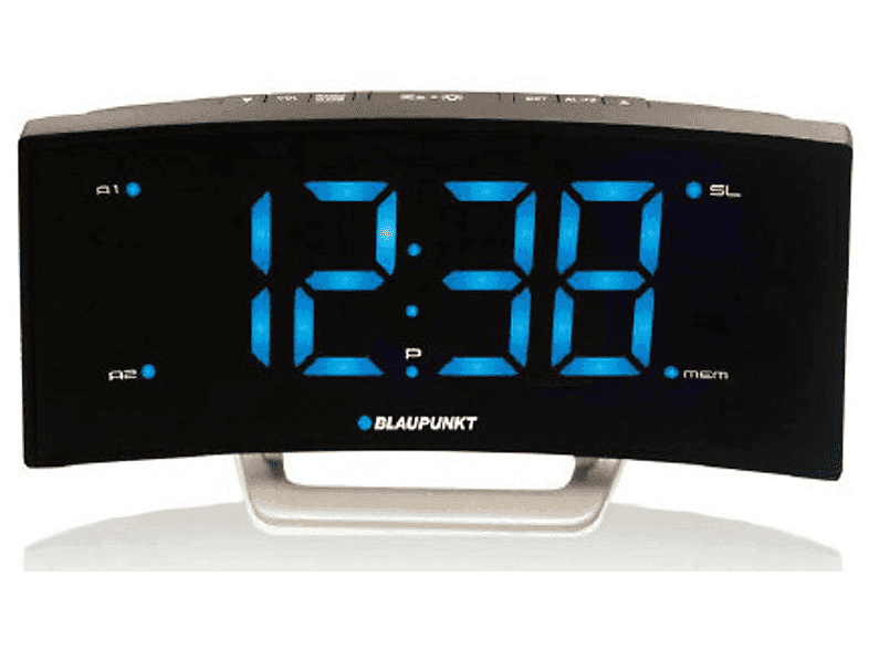 Radiobudzik BLAUPUNKT CR7BK FM wyświetlacz LCD Czarny