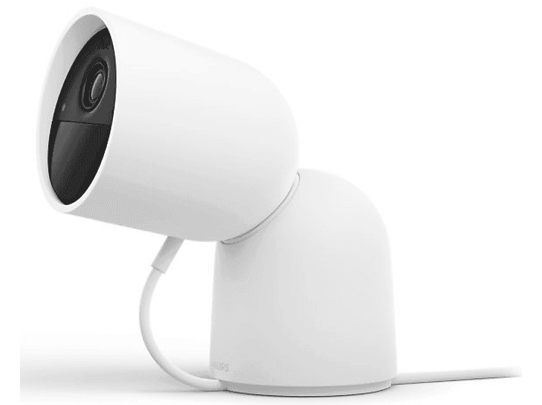 Kamera przewodowa PHILIPS HUE Secure ze stojakiem na biurko Biały