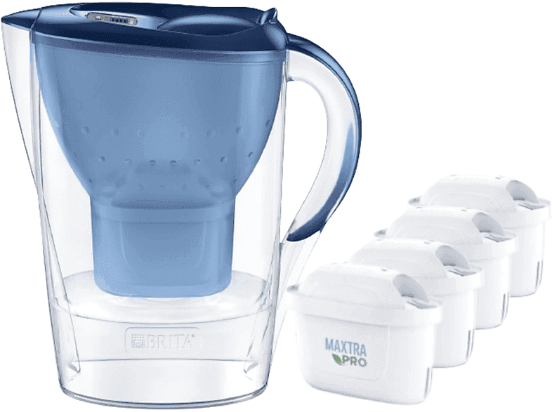 Dzbanek filtrujący BRITA Marella XL Niebieski + 4 wkłady MAXTRA PRO Pure Performance