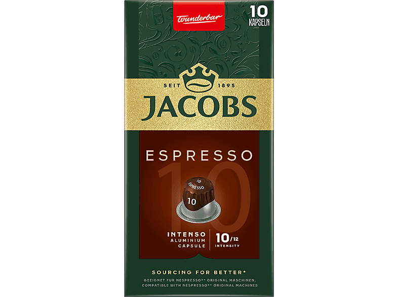 Kapsułki JACOBS ESPRESSO 10 INTENSO porcji