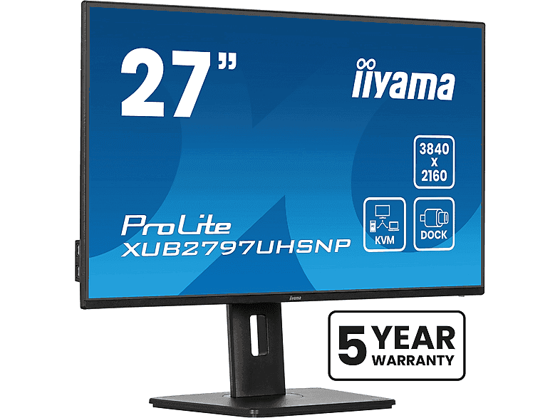 Monitor IIYAMA XUB2797UHSNP-B1 27" 4K IPS Czarny