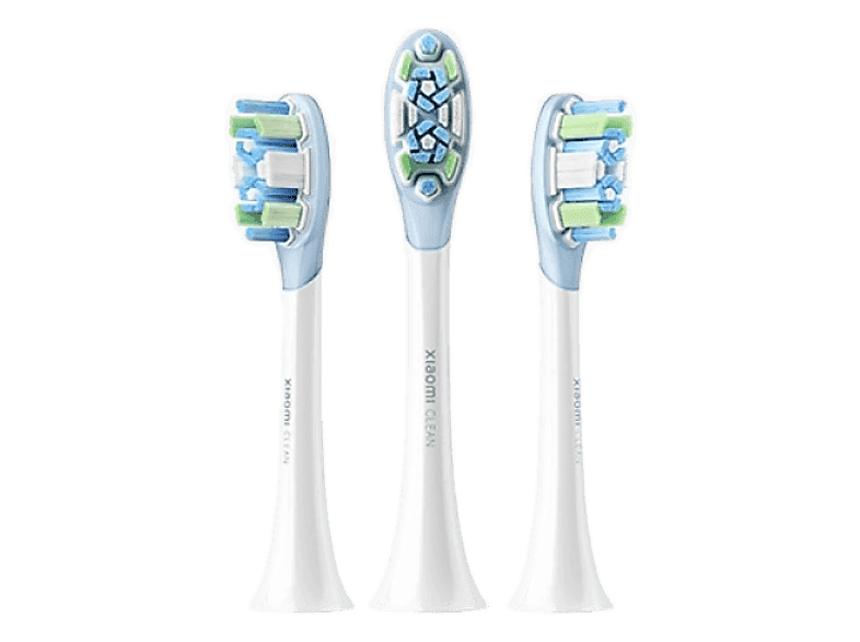 Końcówki do szczoteczki XIAOMI Oscillation Electric Toothbrush Replacement Heads (Clean) 3szt. Wielokolorowy