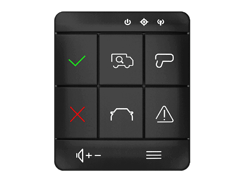 Komunikator drogowy YANOSIK XS (3 miesiące abonamentu gratis) Czarny