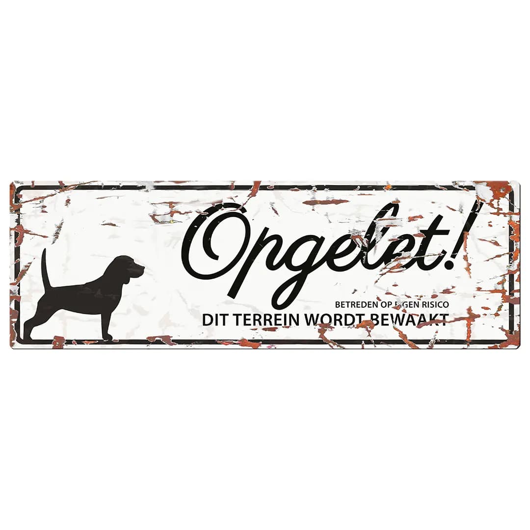 Panel wyświetlacza ostrzeżeń D&D Home Square Terrier N
