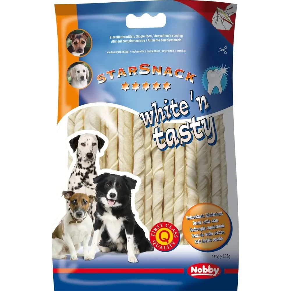 Opieka stomatologiczna dla psów Nobby Pet White´n Tasty