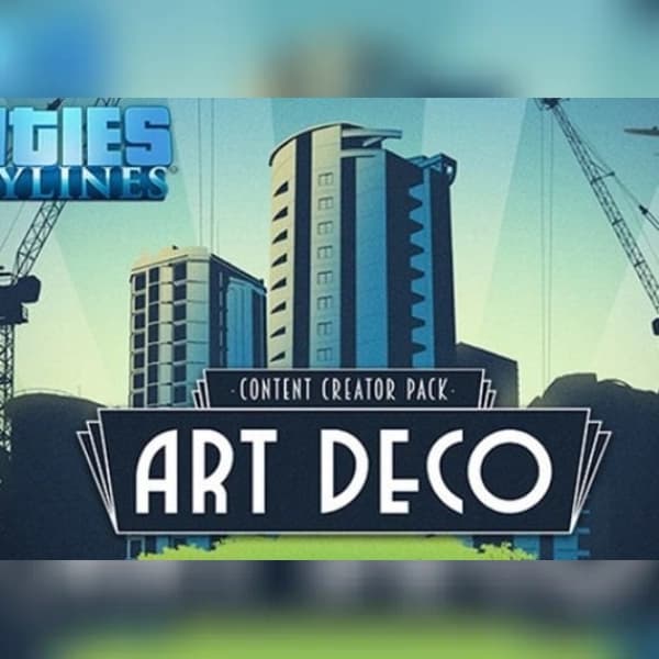 Cities: Skylines - Art Deco (DLC) (PC) Steam Key - GLOBAL