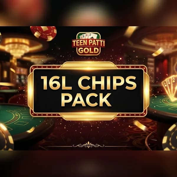 Teen Patti Gold - 16L Chips Pack Direct Top-Up - GLOBAL