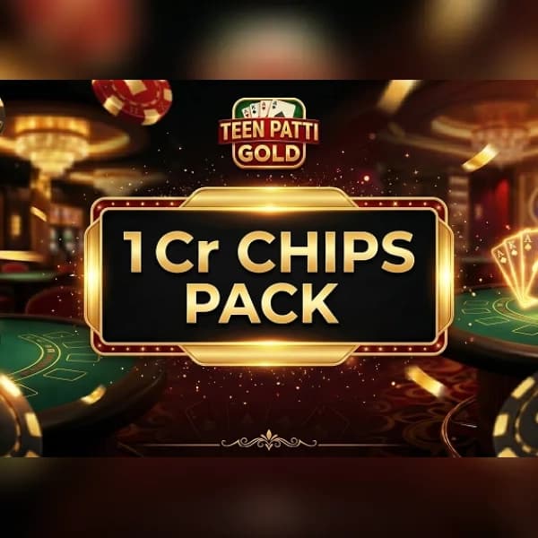 Teen Patti Gold - 1 Cr Chips Pack Direct Top-Up - GLOBAL