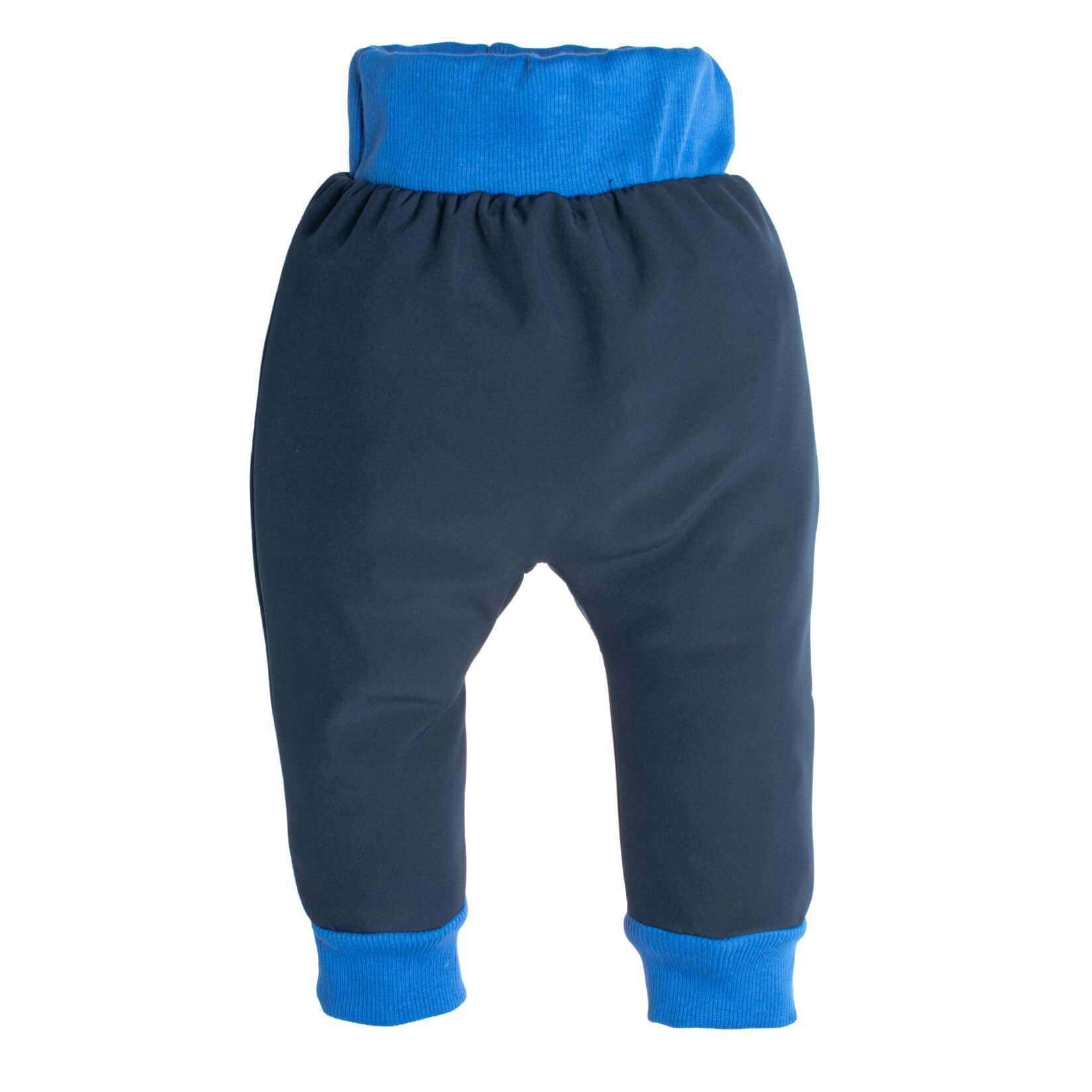 Dziecięce softshellowe spodnie z membraną Monkey Mum® - Nocne niebo