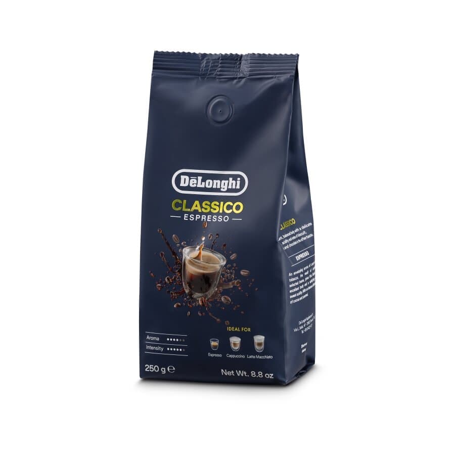 De'Longhi Kawa ziarnista Classico, 50% Arabica, 50% Robusta, 250 g DLSC600