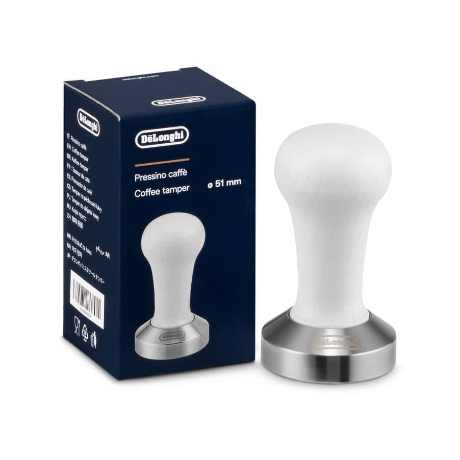 De'Longhi Tamper do ubijania kawy, biały DLSC079