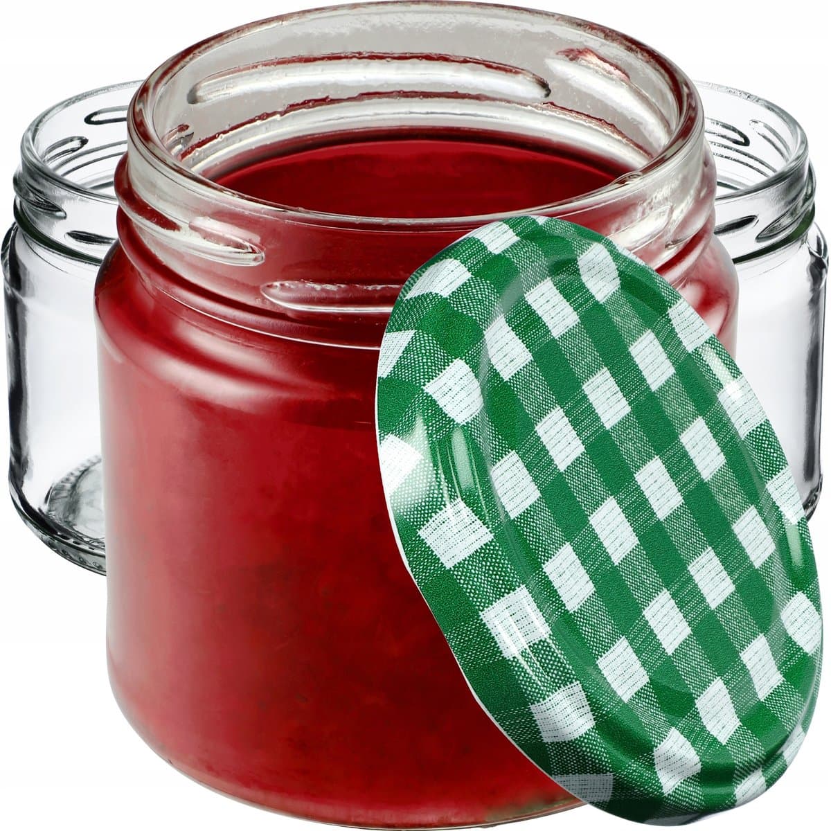 100x Słoik 200ml + Zakrętka fi66 Na Przetwory Dżem