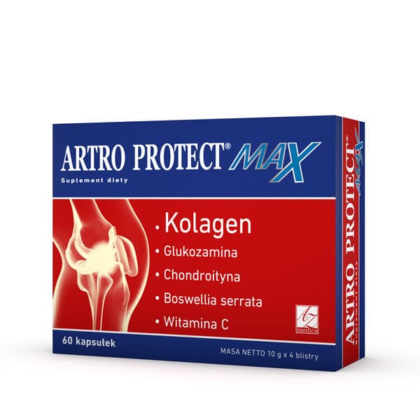 A-Z Medica, Artro Protect Max, Suplement diety, 60 kaps.
