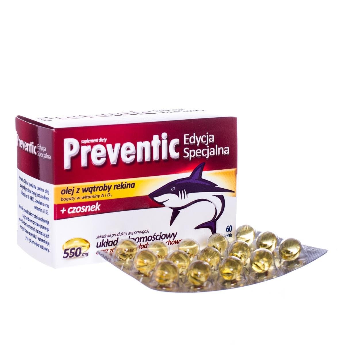 Suplement diety, Aflofarm, Preventic Edycja Specjalna, 60 kapsułek