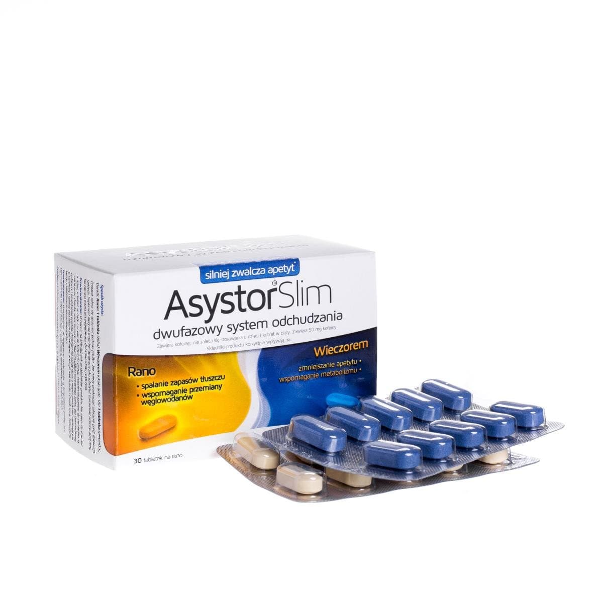 Suplement diety, Aflofarm, suplement diety Asystor Slim, 30 tabletek
