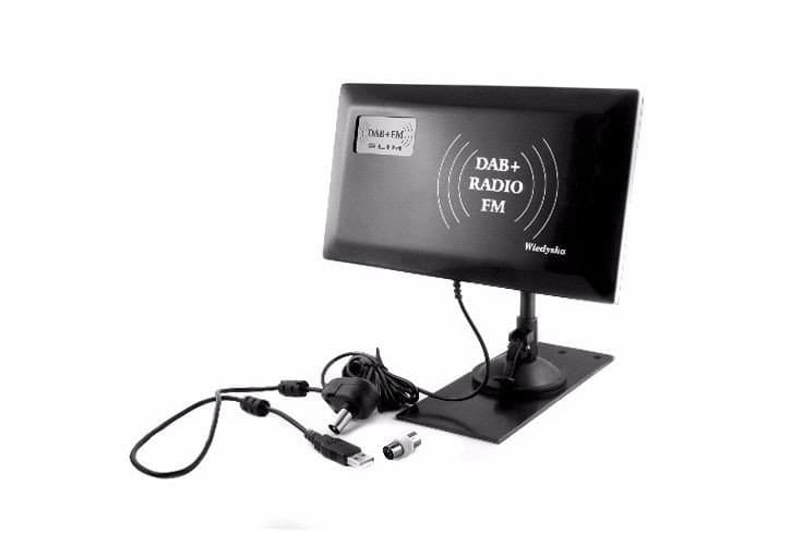 ANT0357 Antena FM+DAB Slim radiowa