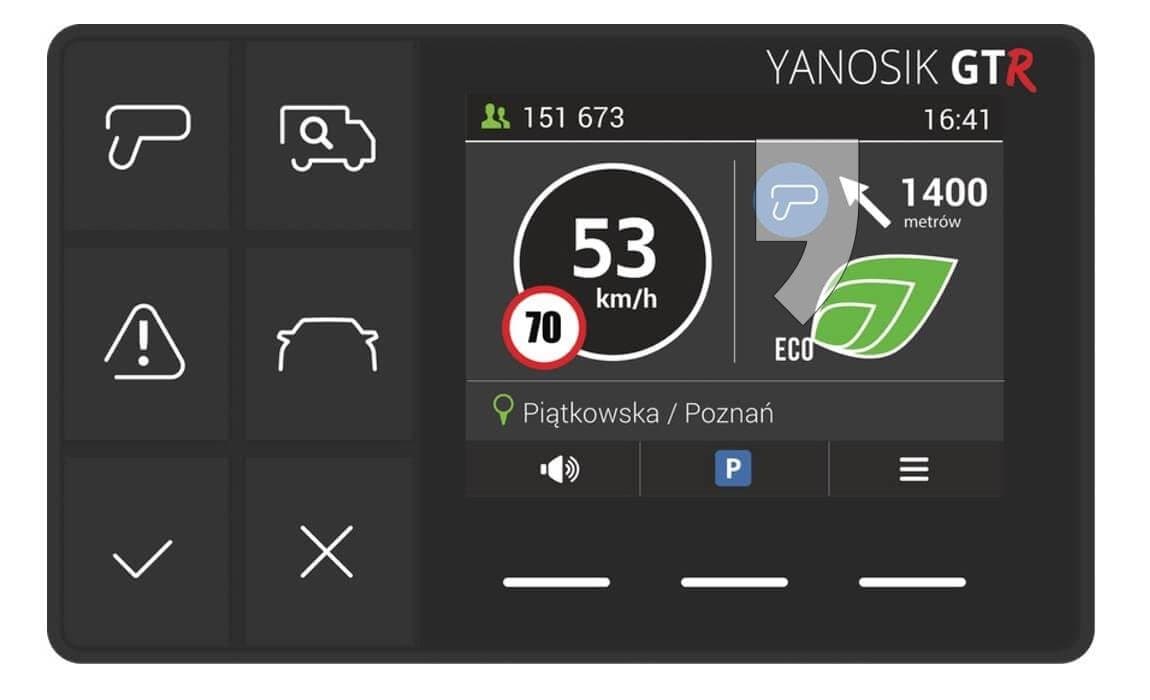 Asysten kierowcy YANOSIK GTR