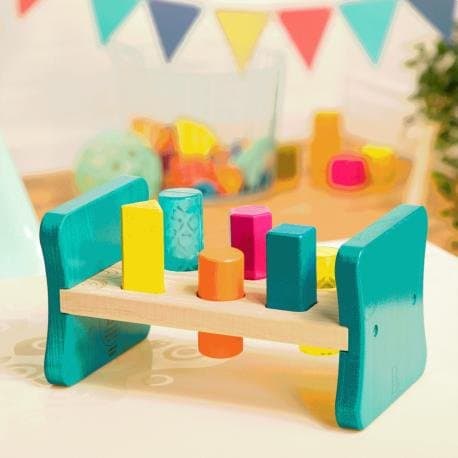 B.Toys, sorter z młotkiem wbijanka