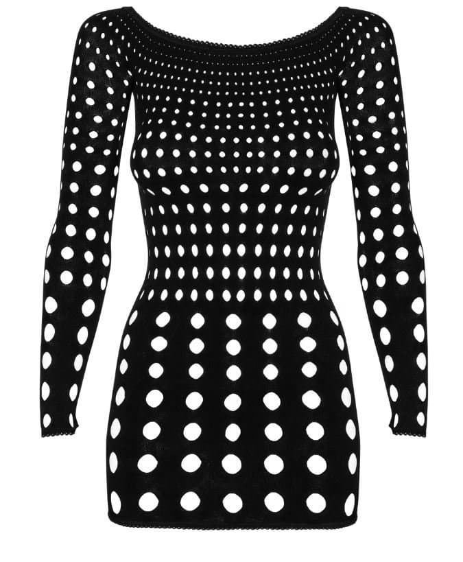 Bielizna-rocker Sukienka Czarna S/m/l
