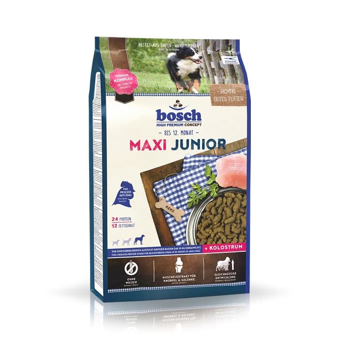 Bosch, karma dla psów, Junior Maxi, 15 kg.