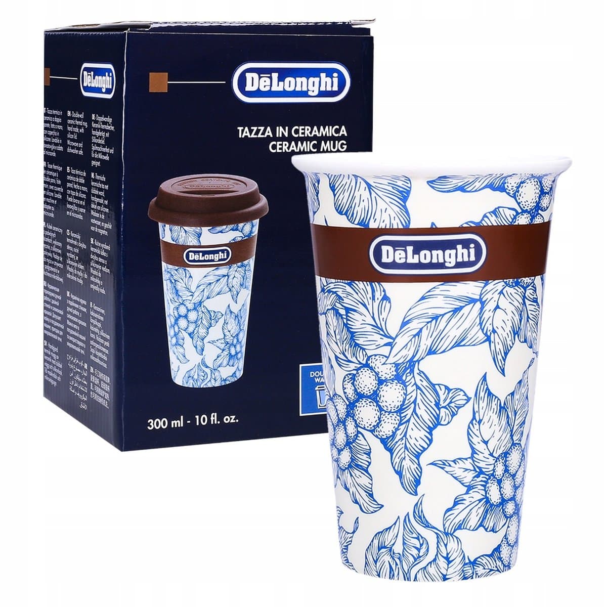 Butelka Termiczna Termos Ceramiczny Delonghi 0,3L
