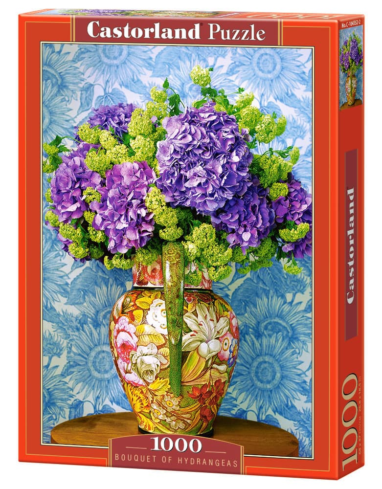 Castorland, puzzle, Bouquet of Hydrangeas, 1000 el.