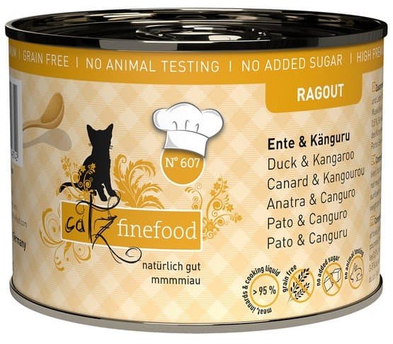 Catz Finefood Ragout N.607 Kaczka i Kangur puszka - 190g