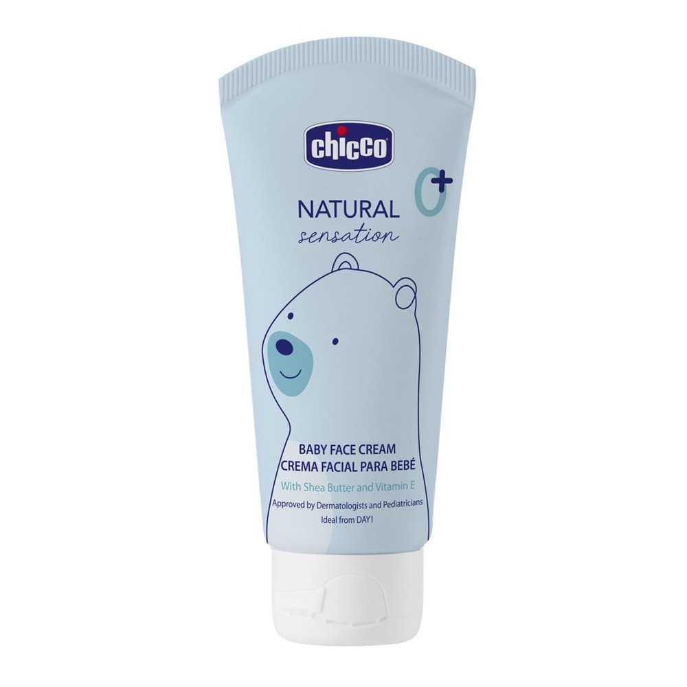 Chicco, Natural Sensation Krem Do Twarzy 0m+, 50ml