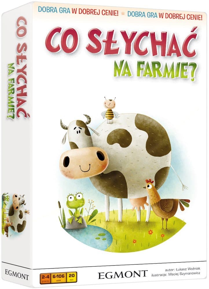 Co słychać na farmie?, gra rodzinna, Egmont