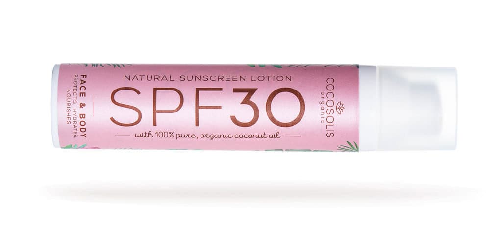 Cocosolis SPF30 Natural Sunscreen Lotion Balsam
