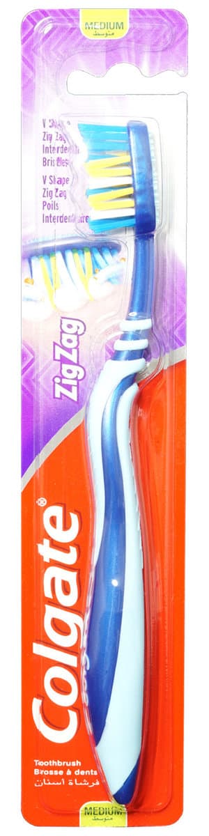 Colgate Szczoteczka Do Zębów Średnia Zigzag Medium